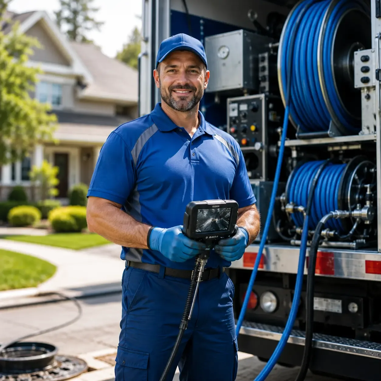 Local outdoor drain cleaning specialists in North Hampton, NH